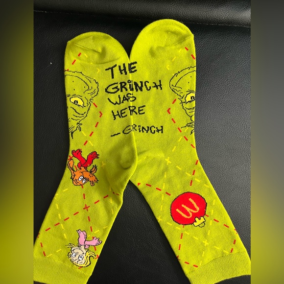 McDonald's Grinch Socks - Adult - Picture 2 of 2